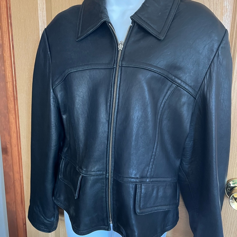 Express leather jacket